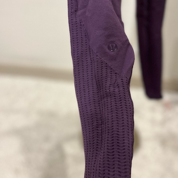 Lululemon Seamless Leggings | Size 4 | Purple | High Waisted - Picture 5 of 5